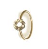 Women's gold-plated Cookie ring