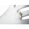 Women's gold-plated Cookie ring