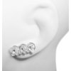 Bloom double earrings