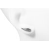 Stříbrné minimalistické náušnice Wings