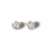 Women's earrings Pulsatilla with American clasp flower
