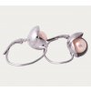Women's earrings Bowpearls with American pearl