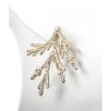 Women's gold earrings Thuja puzette