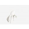 Women's silver minimalist ring Golden with gold