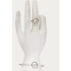 Women's silver minimalist ring Simple