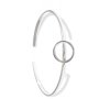 Women's silver bracelet Simple thin