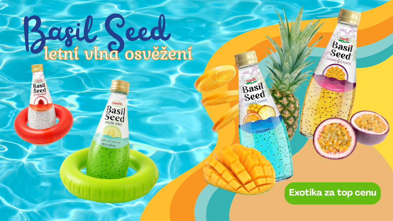 Basil Seed - letní vlna osvěžení