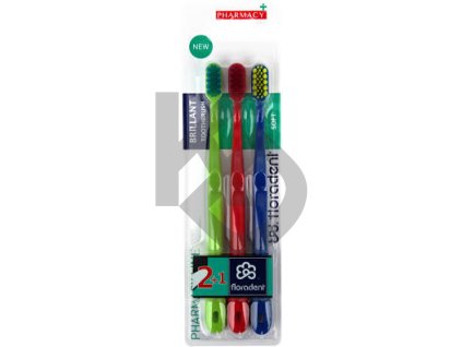 Pharmacy Line Floradent Zubní Kartáček Brillant 2+1