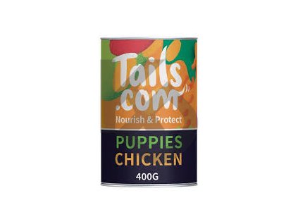 Tails.Com Krmivo Pro Štěňata Od 2 do 12 Měsíců - Kuřecí 400g
