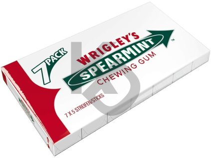 Wrigley's Spearmint Gum 7 Pack 91g