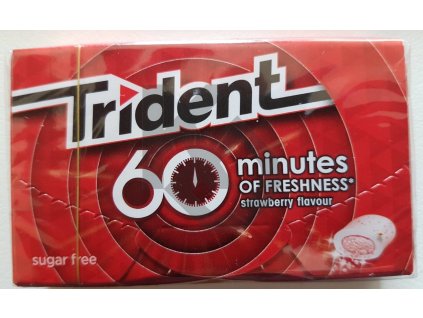 Trident 60 Min Strawberry Flavour 20g
