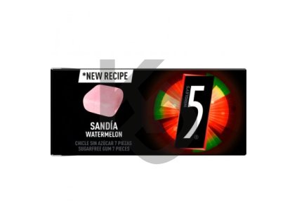 five handypack watermelon gum