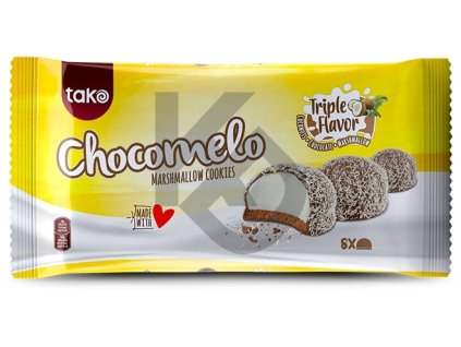 Tako Chocomelo Marshmallow Cookies Coconut 120g