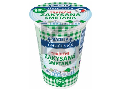 Madeta Zakysaná Smetana 15% 180g