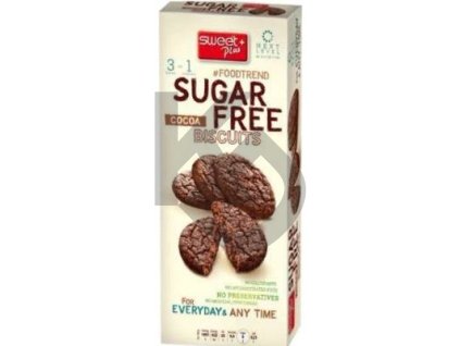 Sugar Free Biscuits Kakaové Sušenky Bez Cukru Se Sladidlem 100g