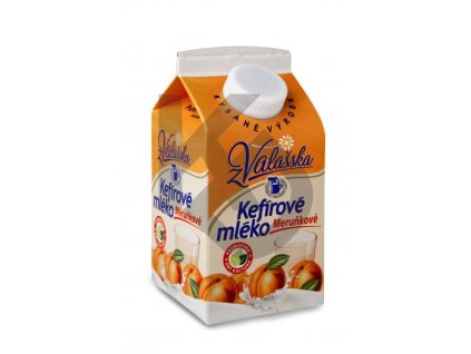 Zvalašska Kefírové Mléko Nízkotučné Meruňka 450g