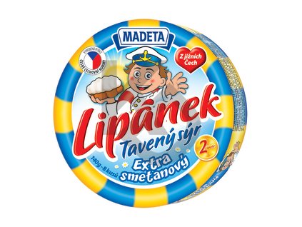 Madeta Lipánek Tavený Sýr Extra Smetanový 140g