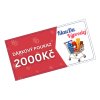 Dárkový poukaz 2000 Kč