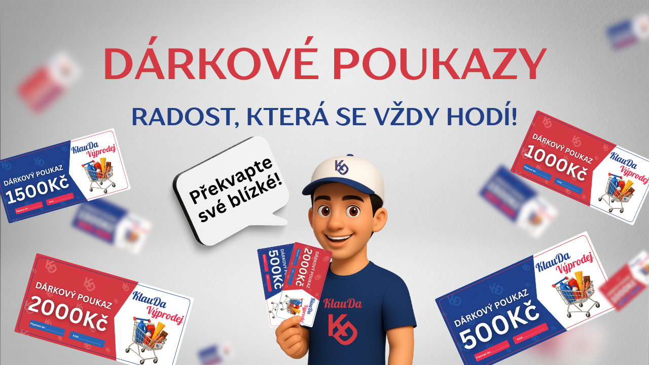 Dárkové poukazy - Radost, která se vždy hodí!