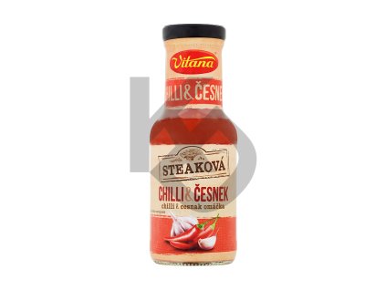 Vitana Steak Omáčka Chilli & Česnek 250ml