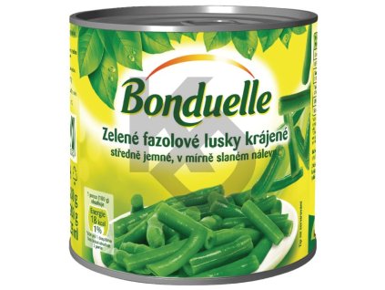 56700 bonduelle zelene fazolove lusky krajene 425 ml