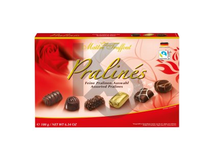Maitre Truffout Bonboniera 180g - Červená