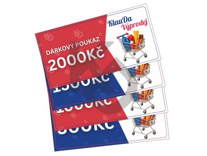 Dárkové poukazy