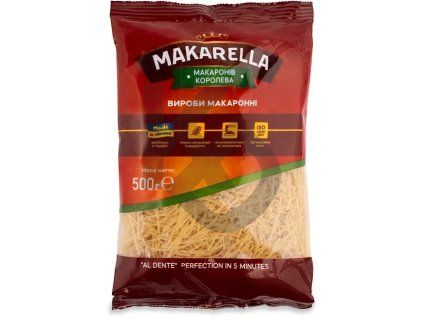 61107 makarella testoviny nudle 500g