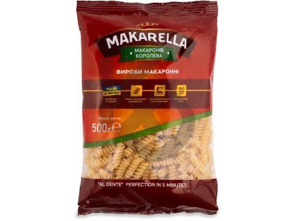61140 makarella testoviny vrtule 500g