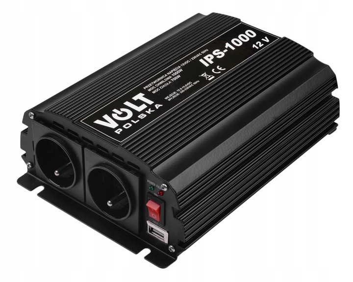 PRZETWORNICA-SAMOCHODOWA-12V-230V-700W-1000W-SINUS-MODYF-GRZALKA-KOMPUTER-Marka-Volt-Polska