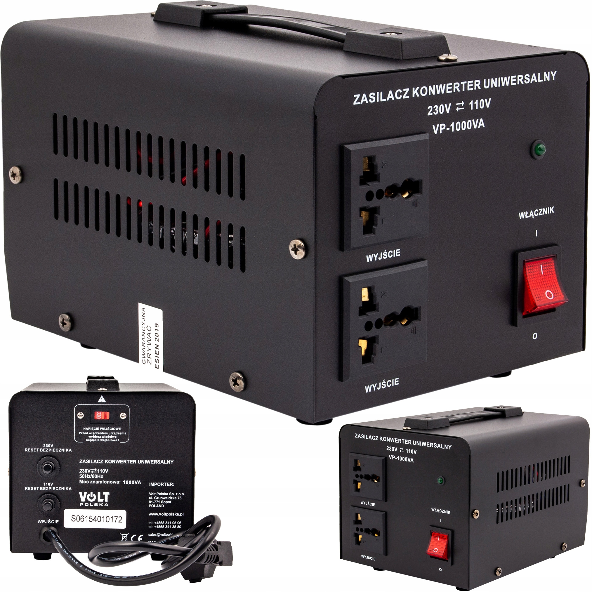 ZASILACZ-KONWERTER-TRANSFORMATOR-230V-110V-TRAFO-1000W-DO-SPRZETU-Z-USA