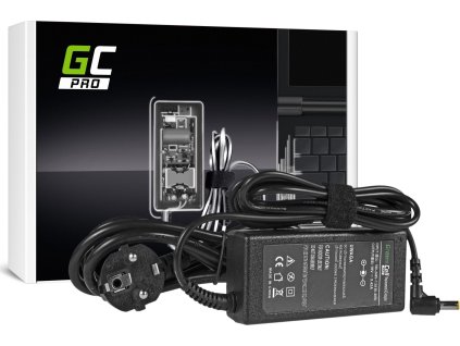Nabíjačka do notebooku Acer Aspire 1202, Acer Aspire 1202X, Acer Aspire 1203, Acer Aspire 1203X Green Cell PRO 19V| 3,42A |65W Acer Aspire 1692WCLi, Acer Aspire 1692WLCi, Acer Aspire 1692WLMi, Acer Aspire 1693