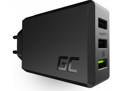ladowarka sieciowa gc chargesource3 3xusb 30w z szybkim ladowaniem ultra charge i smart charge