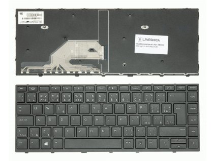 CZ klávesnica HP ProBook 640 G4, 645 G4