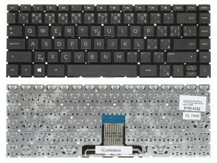 SK CZ klávesnica HP 240 G7 HP 245 G7 HP 246 G7