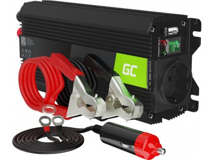 Menič napätia verzie PRO 12V na 230V 500W/1000W s USB portom