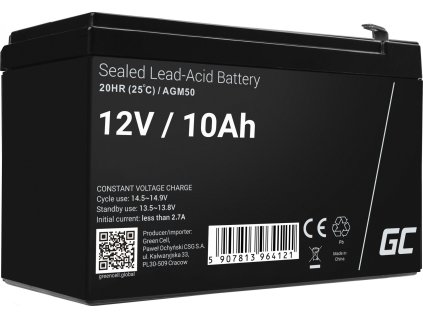 green cell battery agm vrla 12v 3 3ah
