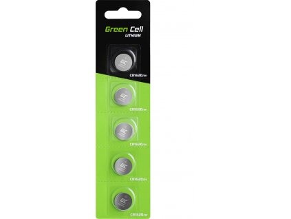 5x Green Cell CR1620 batéria lítiová batéria 3V 70 mAh