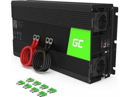 inverter green cell 24v to 230v modified sine 1500w