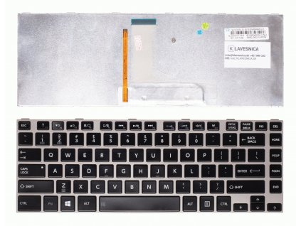 Klávesnica Toshiba Satellite L830 P845 P845T L800 podsvietená