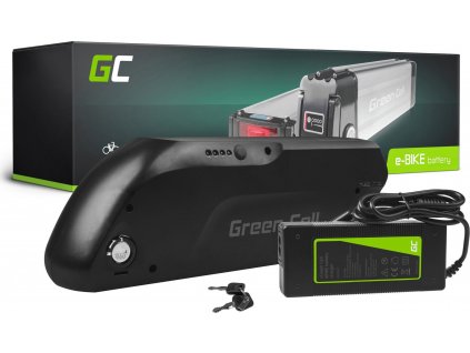 green cell e bike battery 36v 13ah electric bicycle li ion down tube with charger