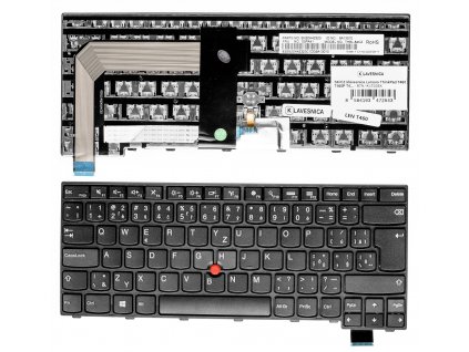 CZ klávesnica Lenovo ThinkPad T460 T460P T460S T470 T470P T470S