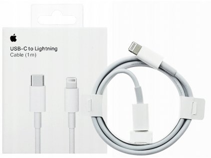 Originálny kábel USB typ C - Apple Lightning USB-c 1,00 m