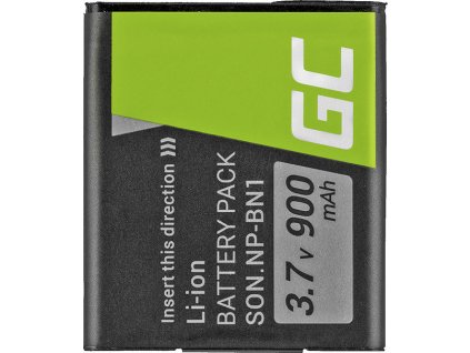 green cell battery np bn1 sony cyber shot dsc qx10 dsc qx100 dsc tf1 dsc tx10 dsc w530 dsc w650 dsc w800 37v 630mah