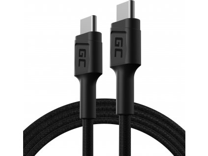 Kábel PowerStream USB-C - USB-C 120cm s Power Delivery (60W), 480 Mbps, Rýchle nabíjanie, QC 3.0