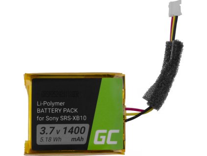 bateria green cell do glosnika sony srs xb10 srs xb12