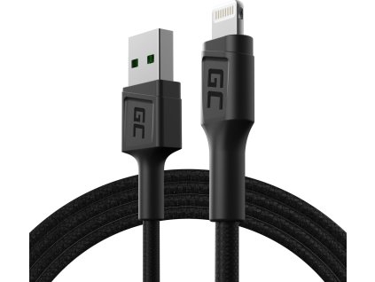 cable green cell gc powerstream usb a lightning 120cm quick charge apple 24a