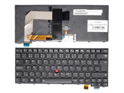 CZ klávesnica Lenovo ThinkPad T460 T460P T460S T470 T470P T470S