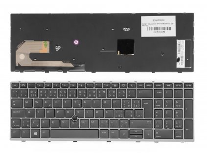 CZ SK klávesnica HP EliteBook 850 G5 755 G5 touchpointu