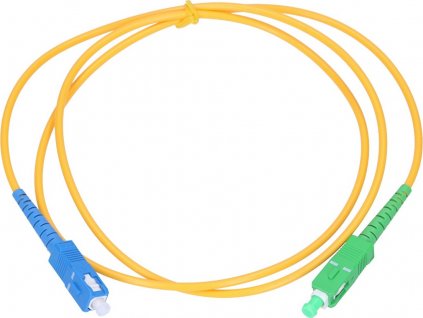 Extralink SC/UPC-SC/APC | Patchcord | Jednomodový, Simplex, 3mm, 20m